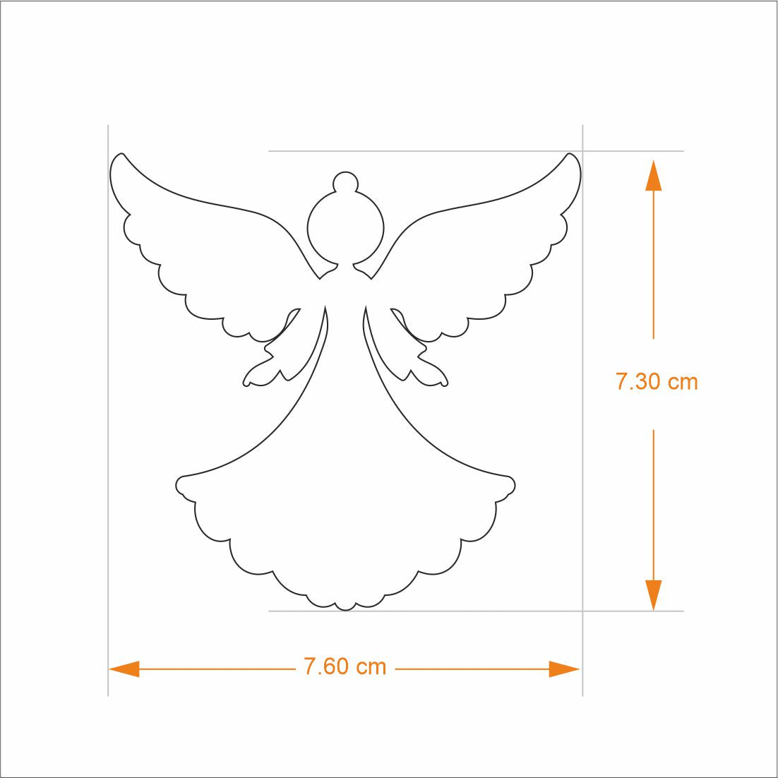 Christmas Ornament - Celestial Angel