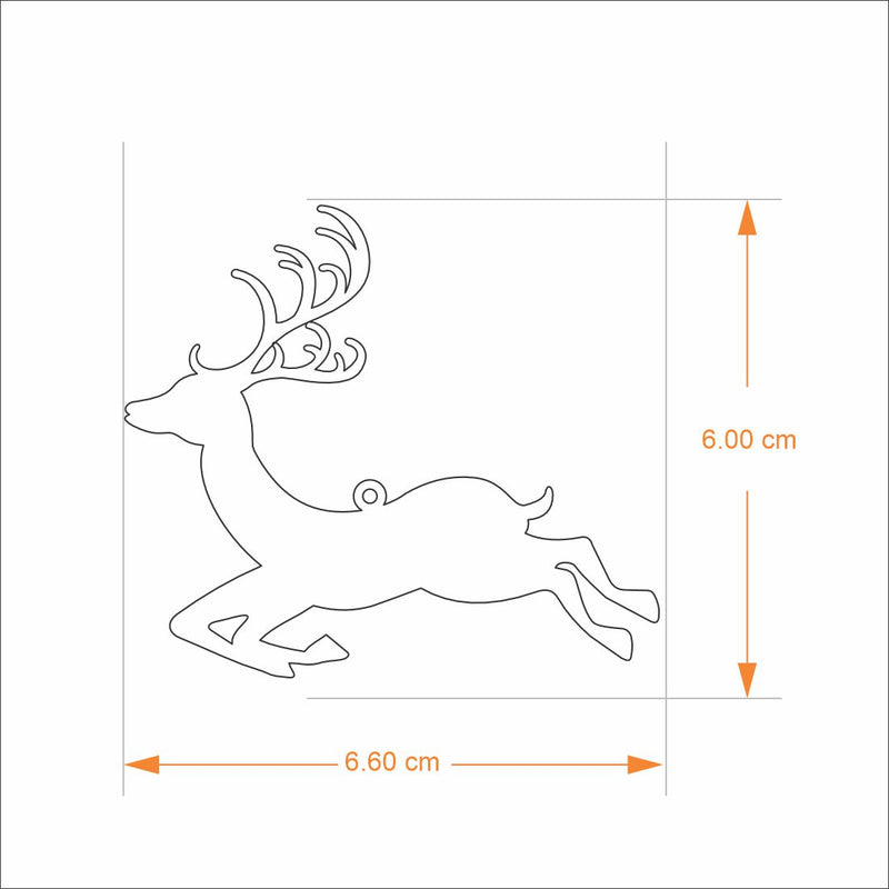 Christmas Ornament - Reindeer Radiance