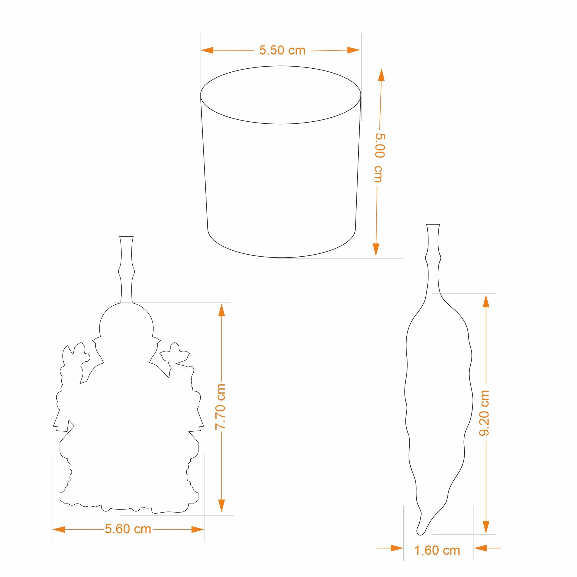 Gift Set - Lotus Tealight Holders & Door Hanging