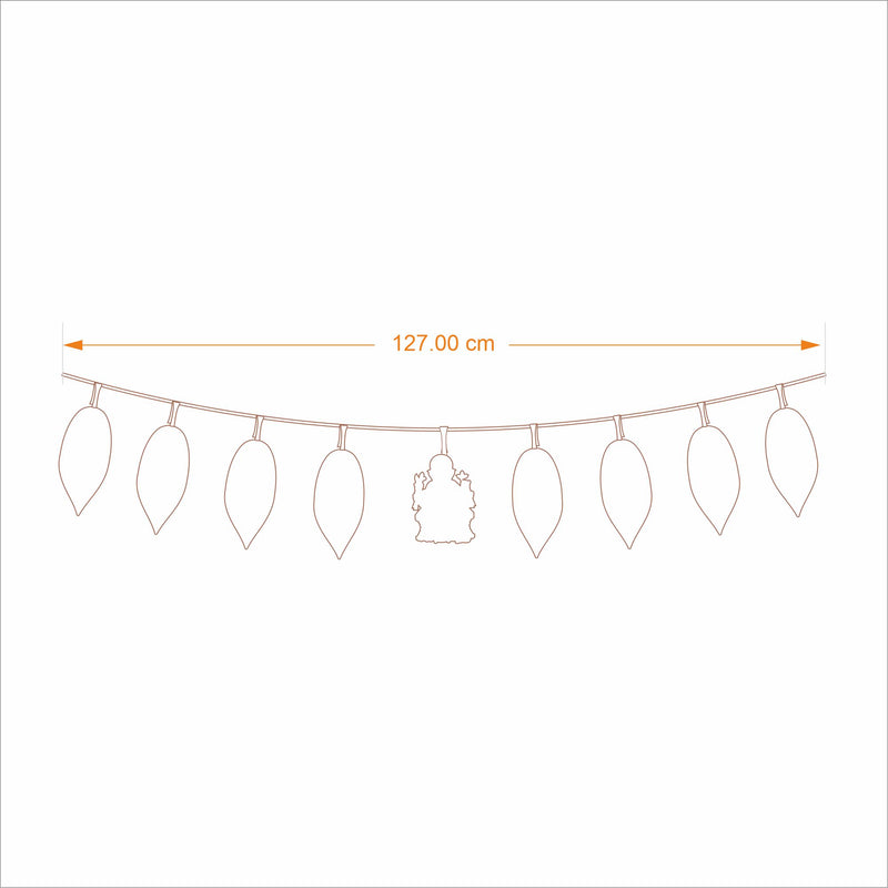Decorative Door Hanging Leaf With Lines