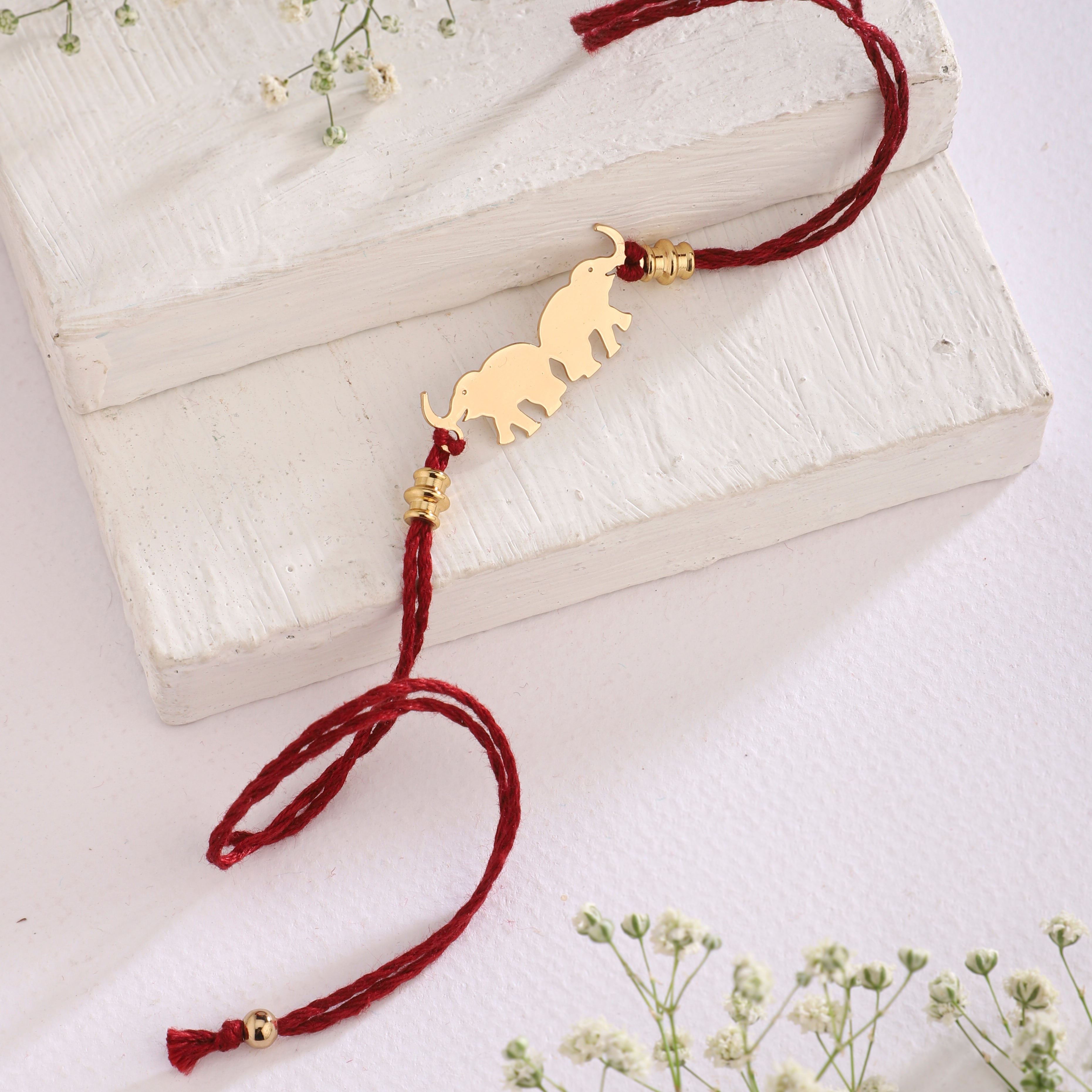 Rakhi Brass Elephant | Anand Prakash