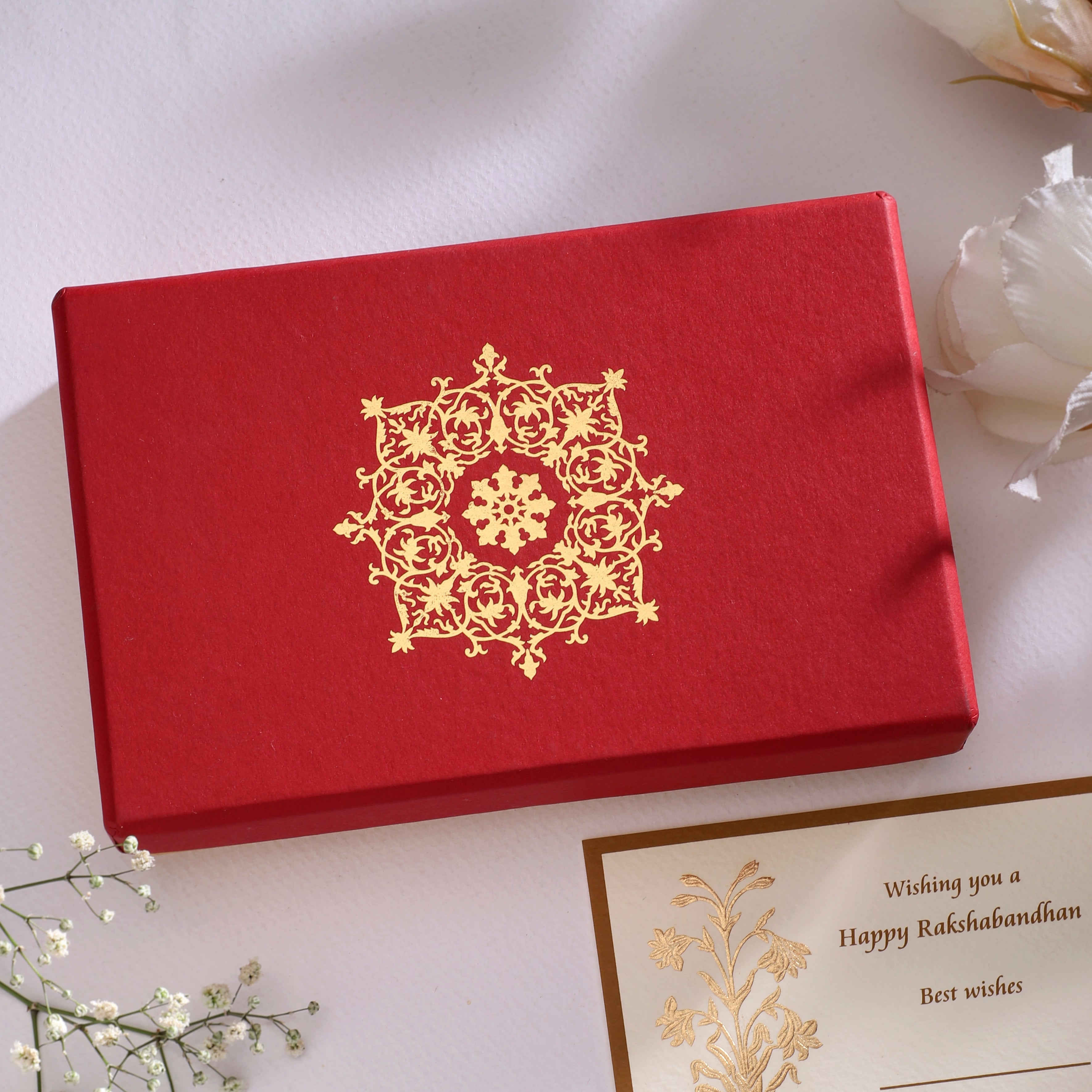 Rakhi Gift Box - Goldplated Sri Ganesha | Anand Prakash