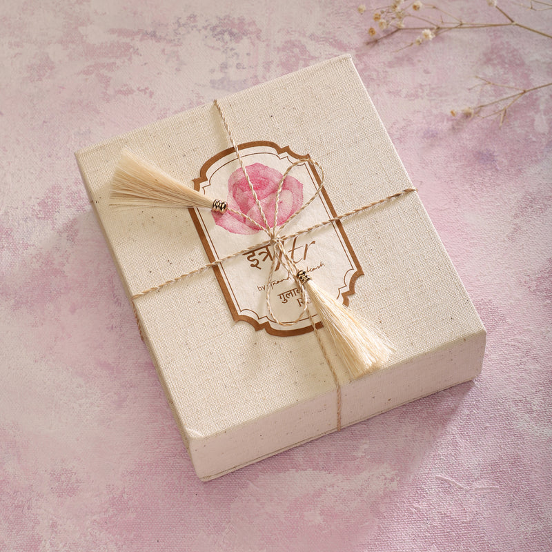 Rakhi Gift Box - Itr Gulab - Rose