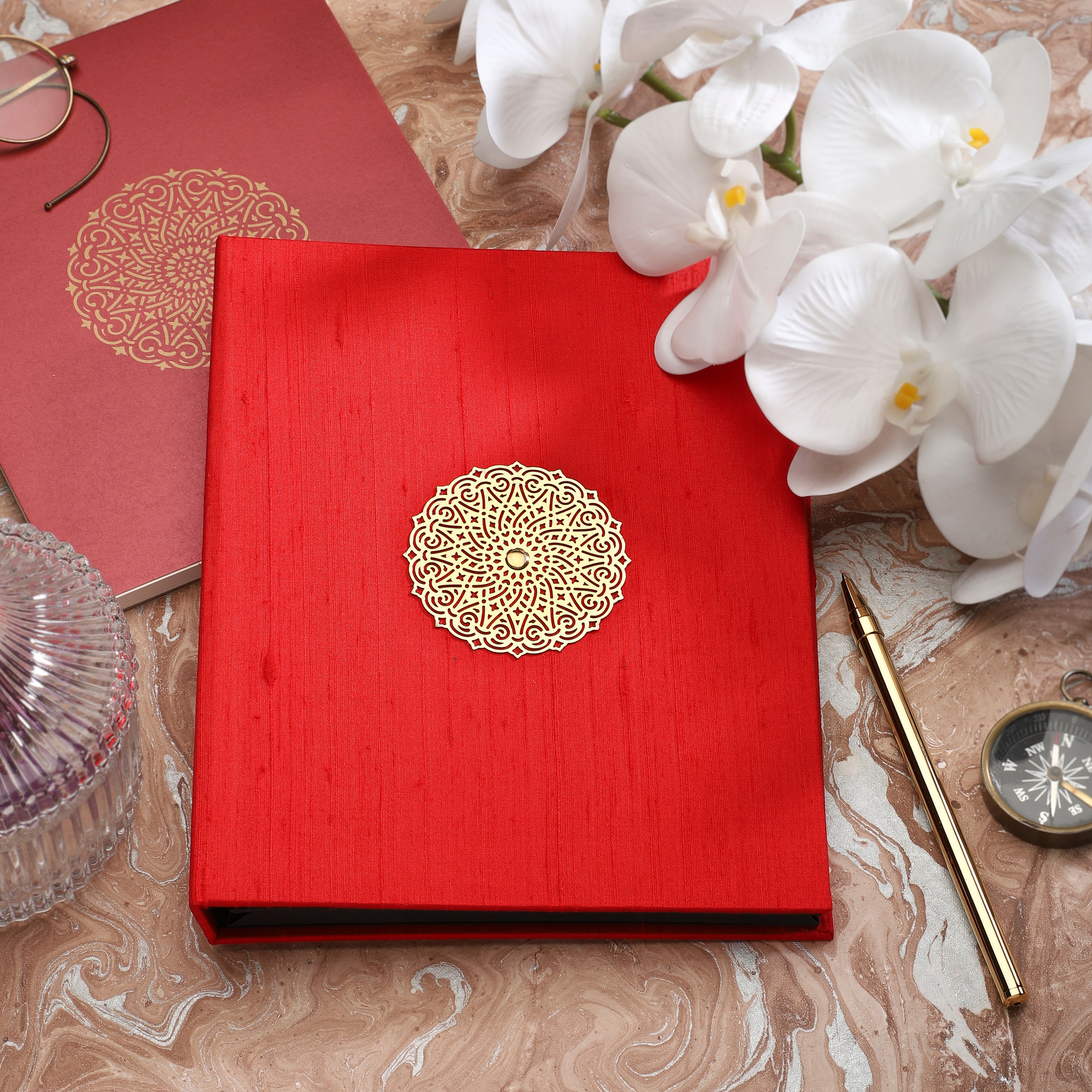 #style_Red Raw Silk