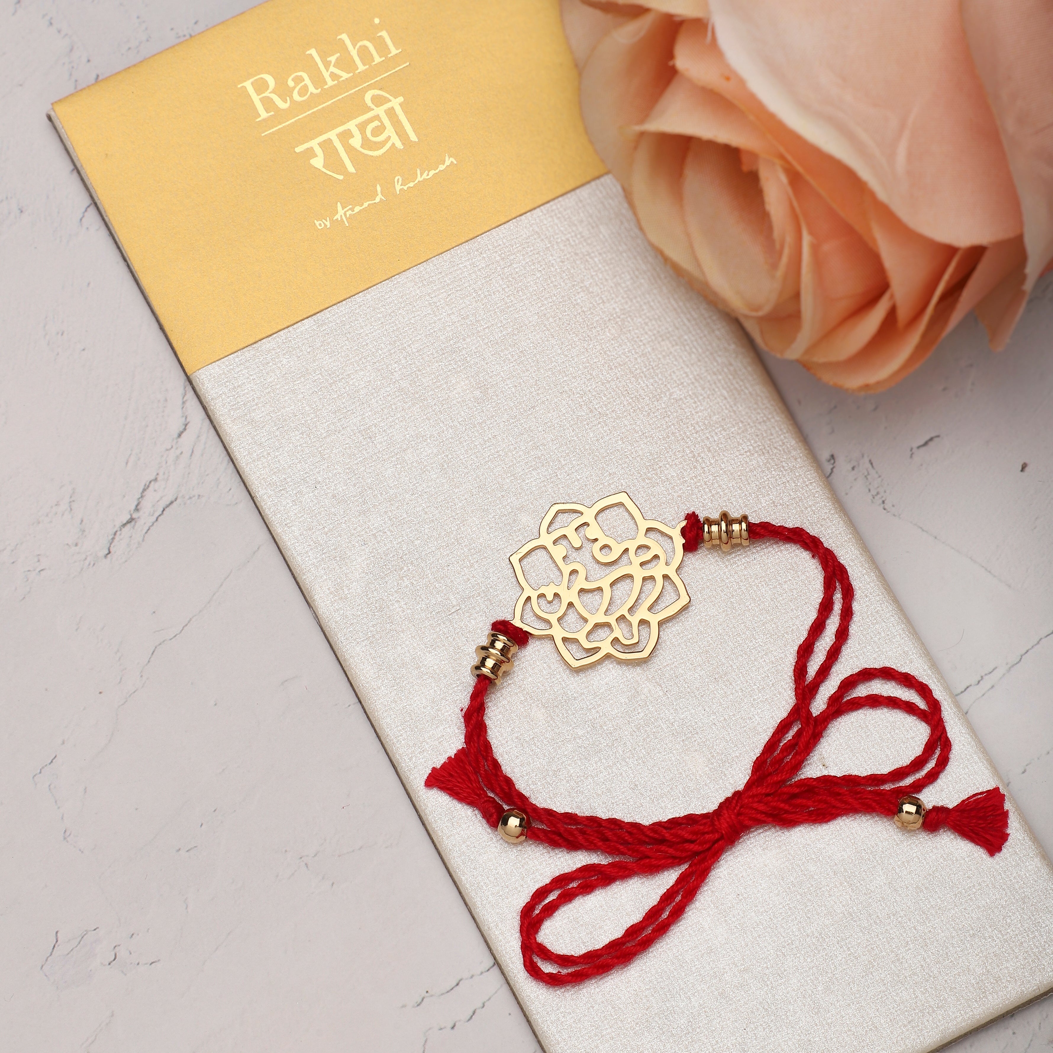 Rakhi Brass Shri Ganesha