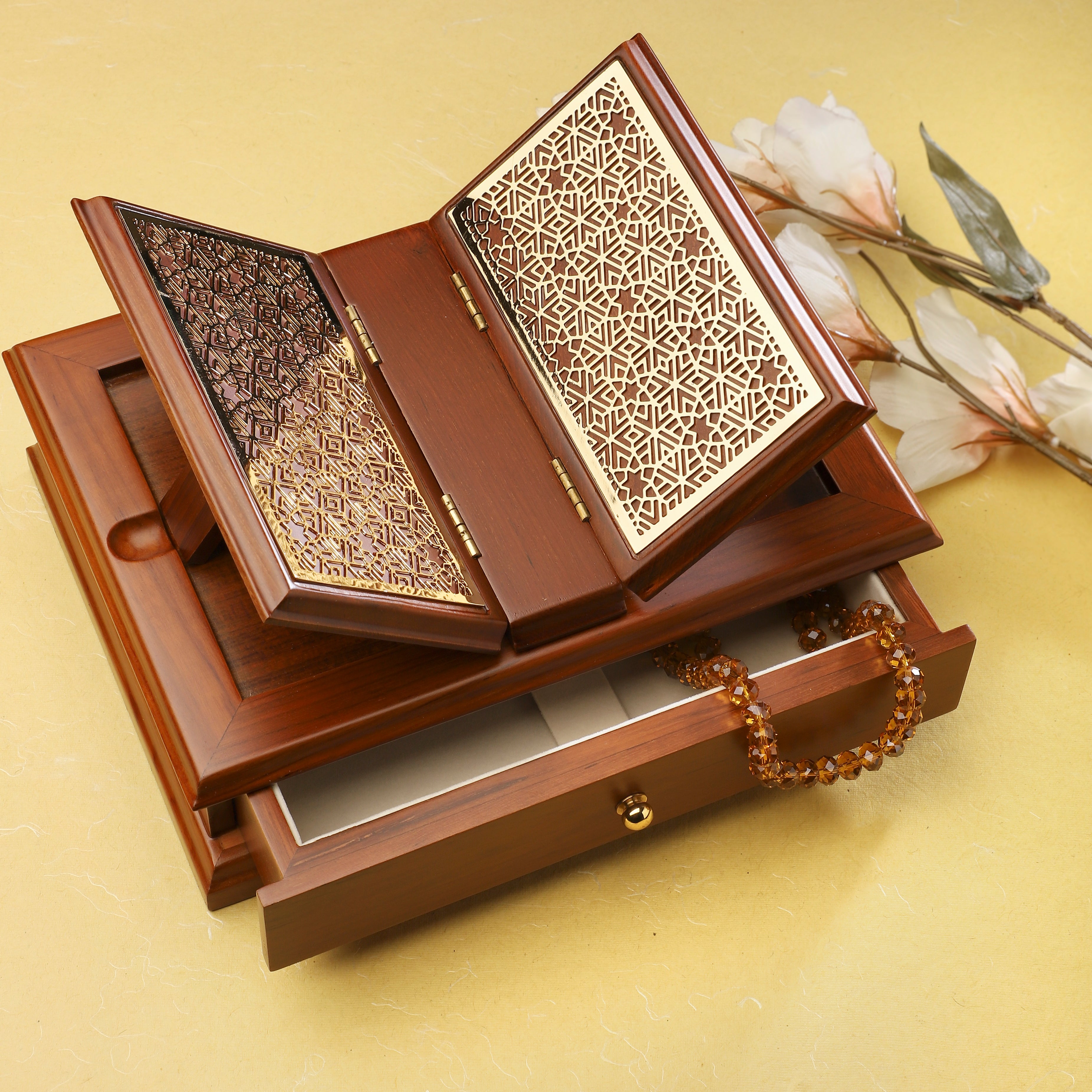 Holy Book Stand - Teakwood