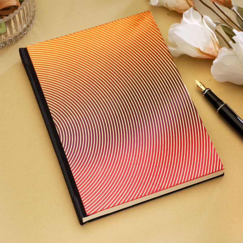 Radiant Waves Blank Journal - Hardbound