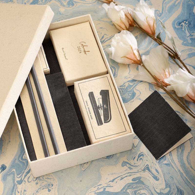 Gift Box - Grey Journal & Office Accessories