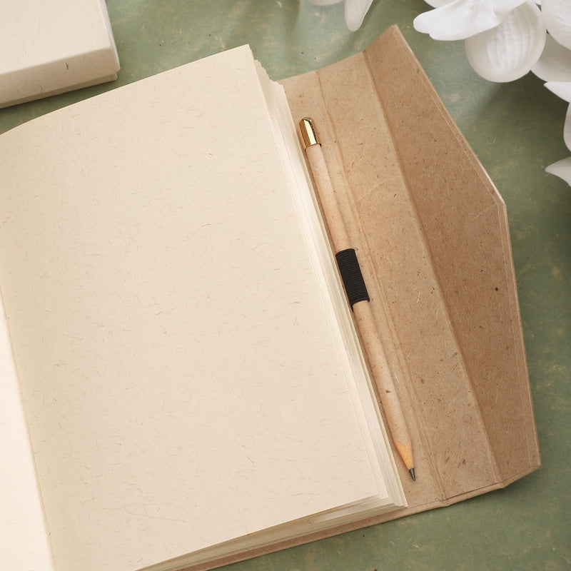 Me Journal - Hardbound with Magnetic Closure & Pencil