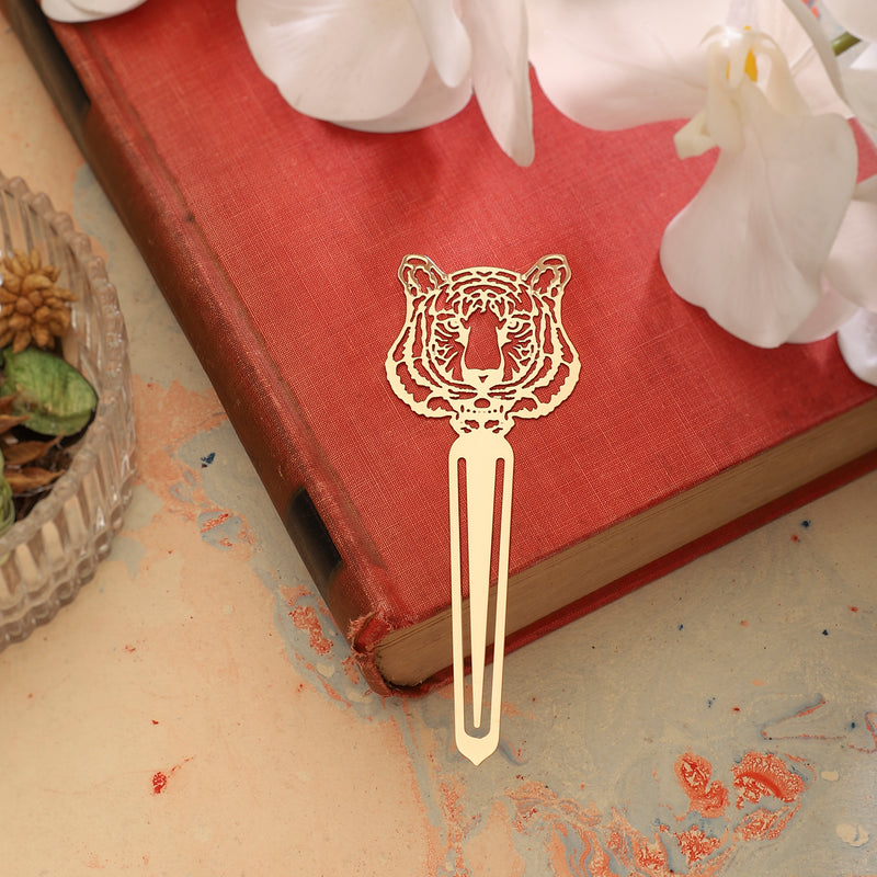 Bookmark Clip Design - Majestic Tiger