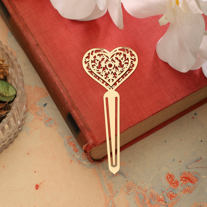 Bookmark Clip Design - Layered Heart