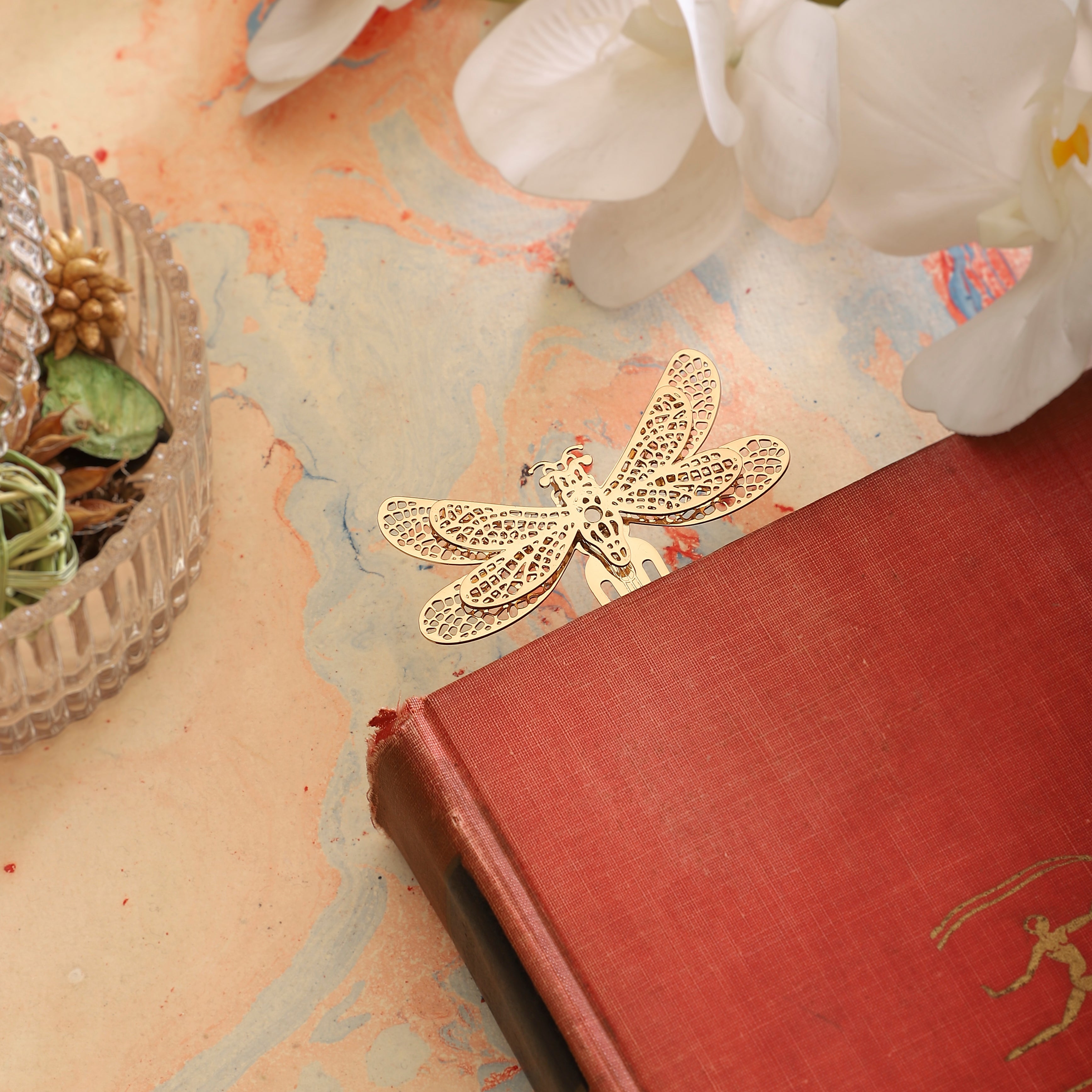 Bookmark Clip Design - Layered Dragonfly | Anand Prakash