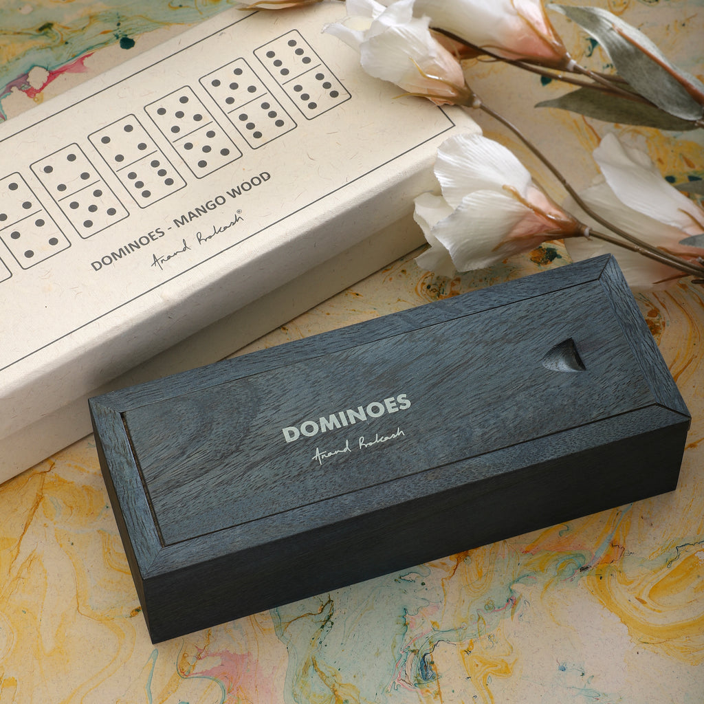 Mango Wood Dominoes: Classic Game | Anand Prakash