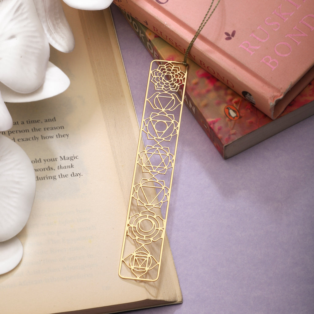 Seven Chakras Bookmark: Yoga Inspired | Anand Prakash