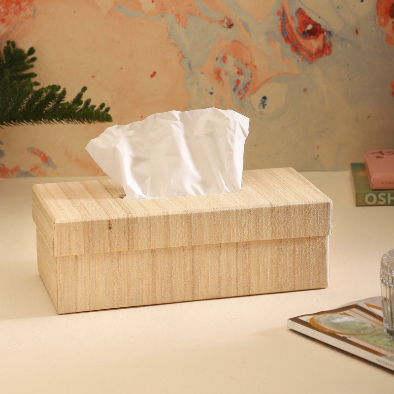 Tissue Box - Handloom Silk