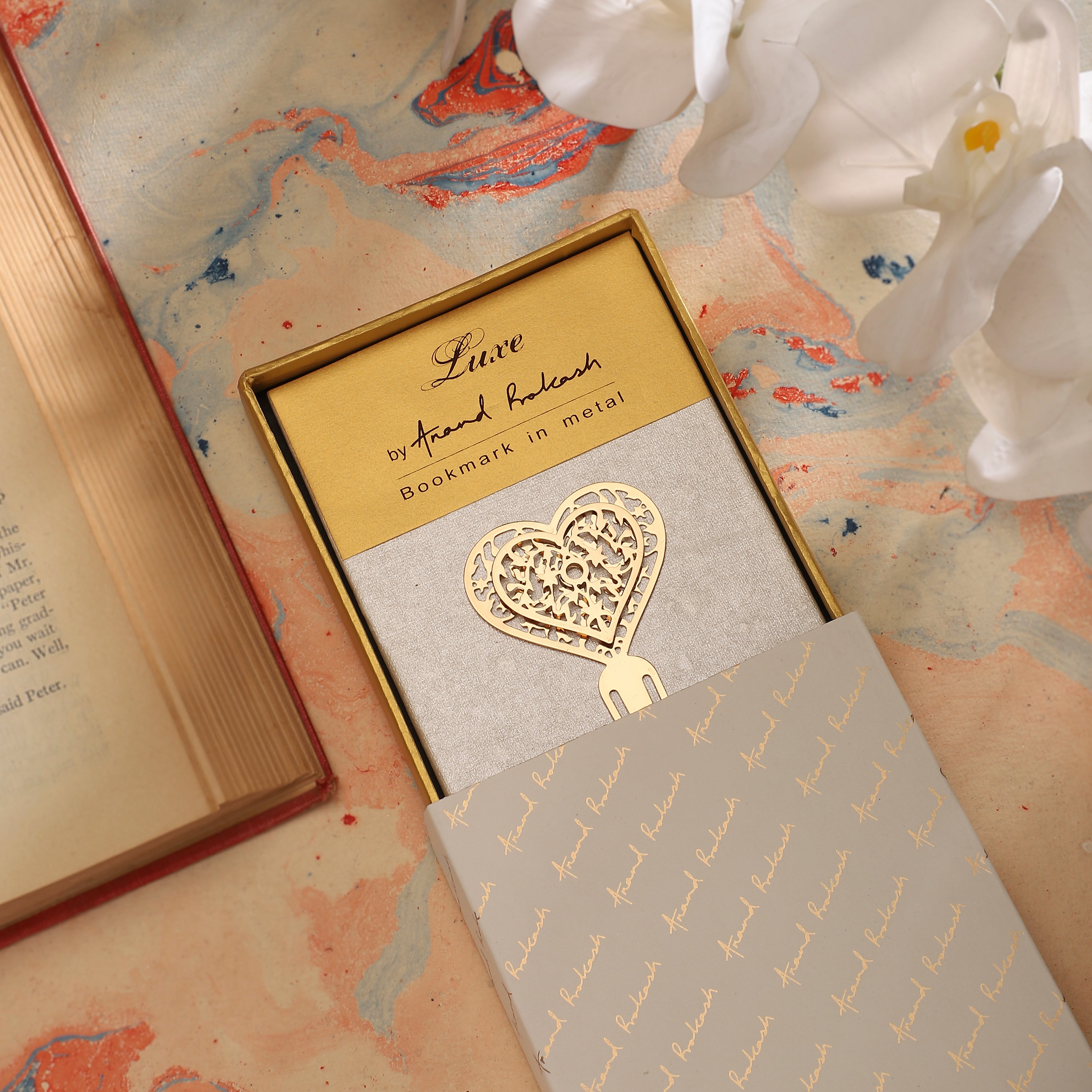 Bookmark Clip Design - Layered Heart | Anand Prakash