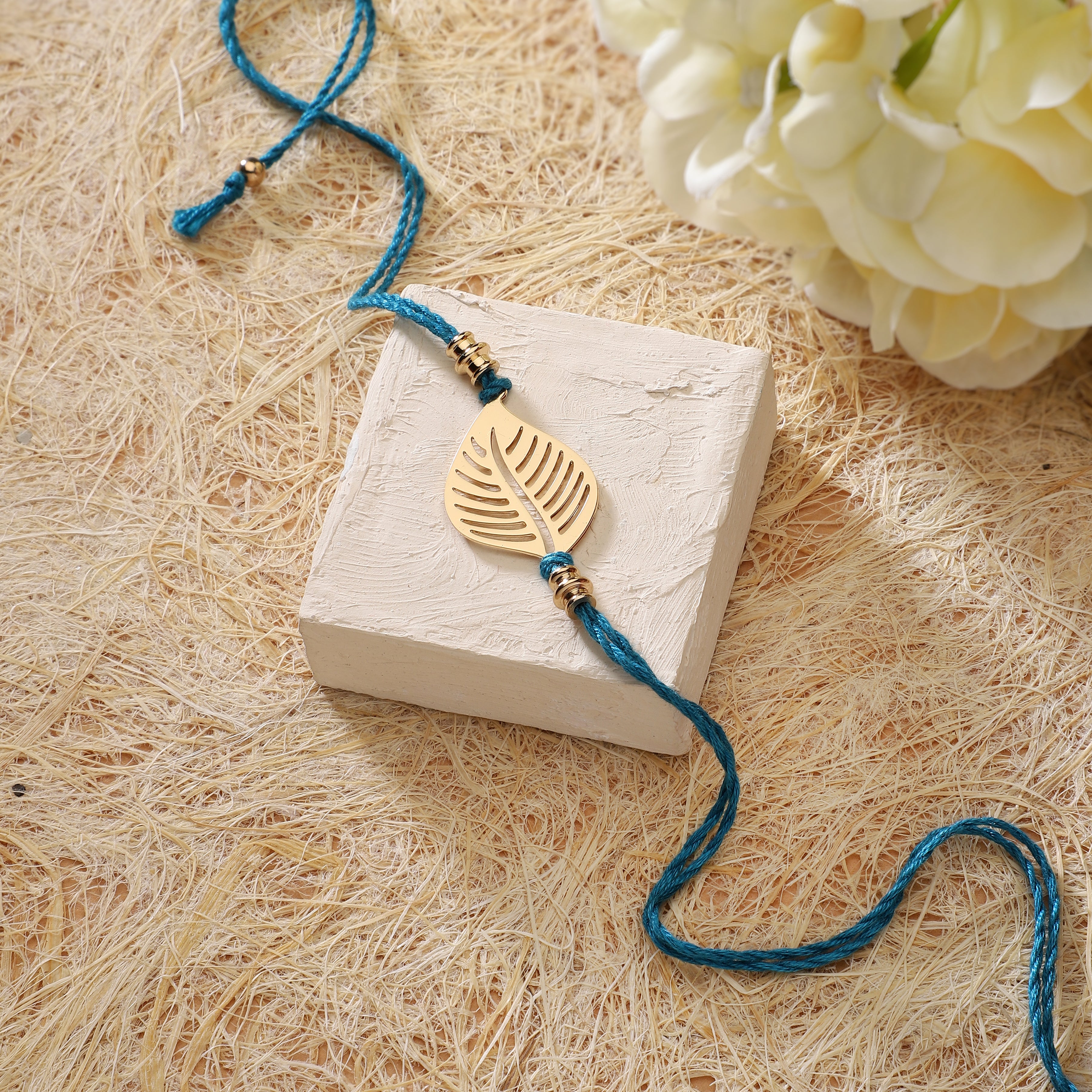 Rakhi Brass Leaf
