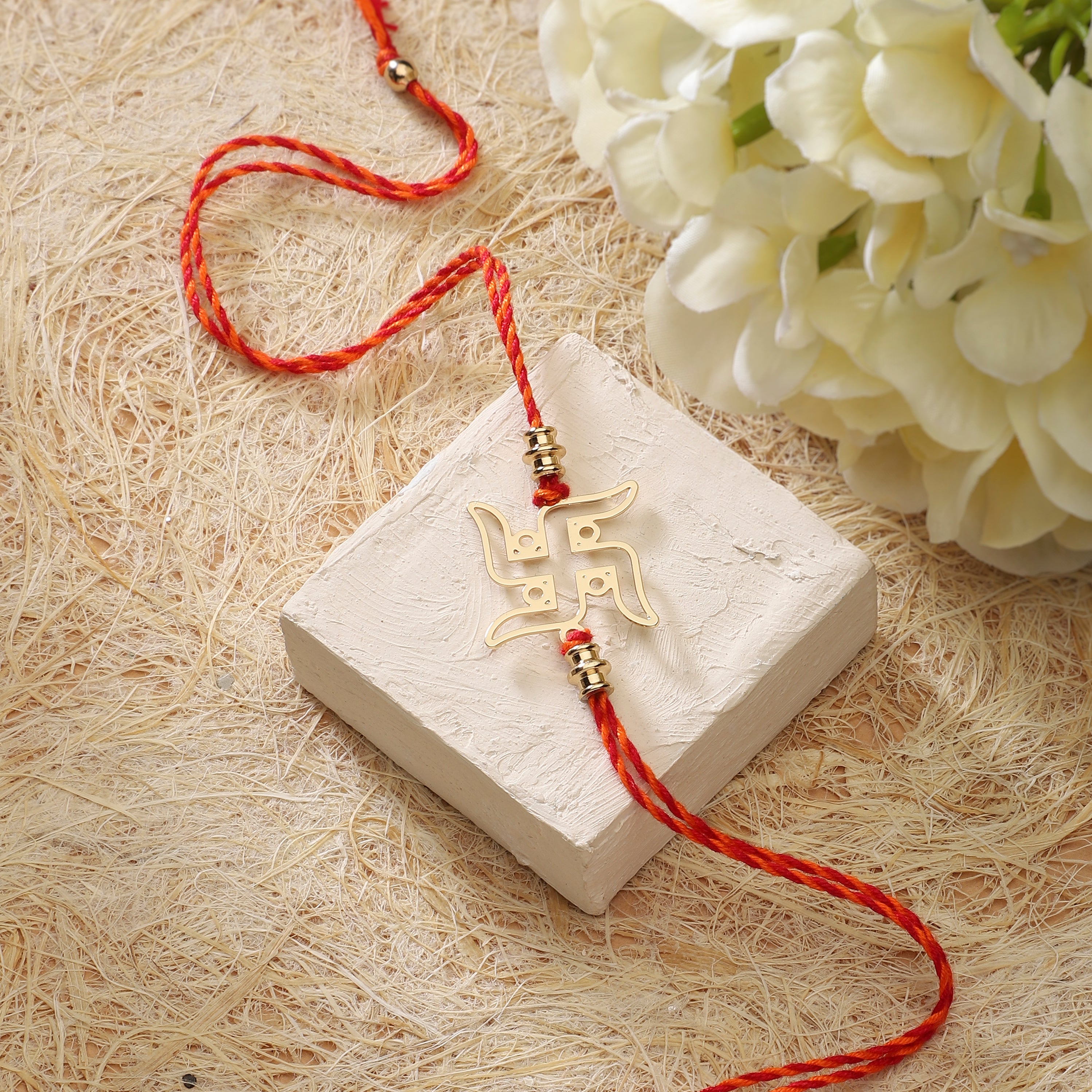 Rakhi Brass Swastik