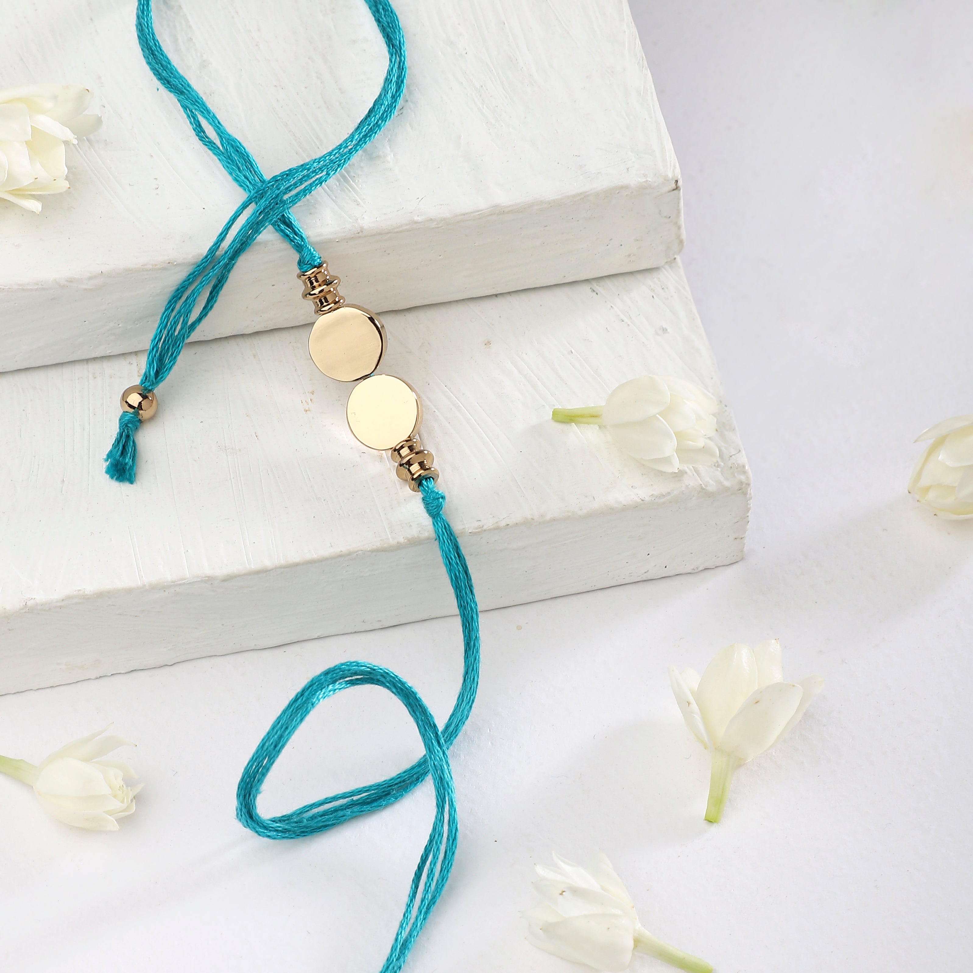 Rakhi Akriti - Aqua Blue
