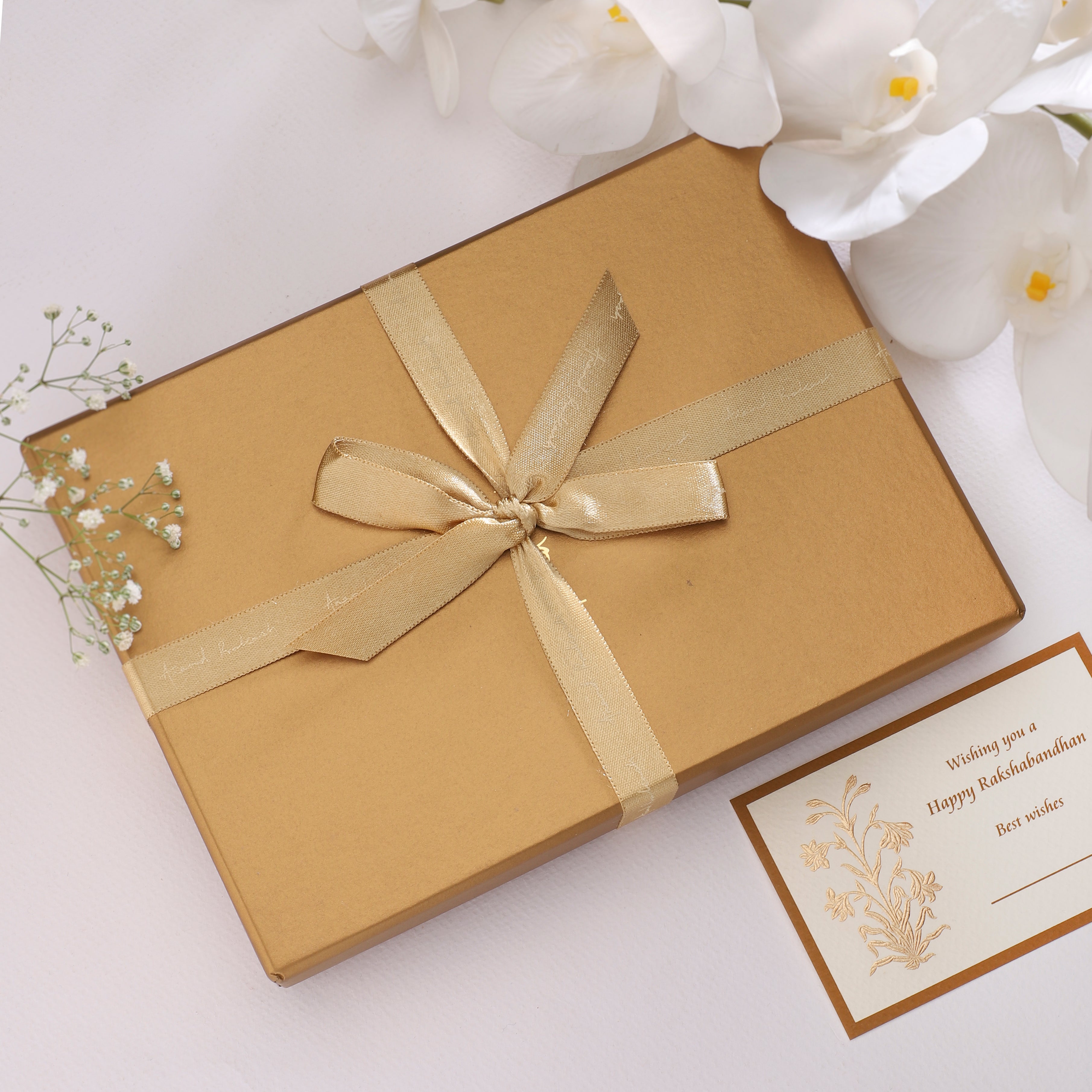 Rakhi Gift Box - Lotus Theme