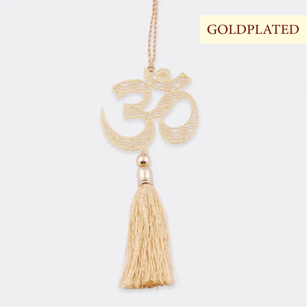 Car Hanging - Om Goldplated
