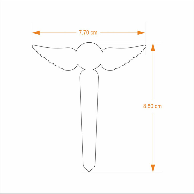 Bookmark Clip Design - Pilot Wings