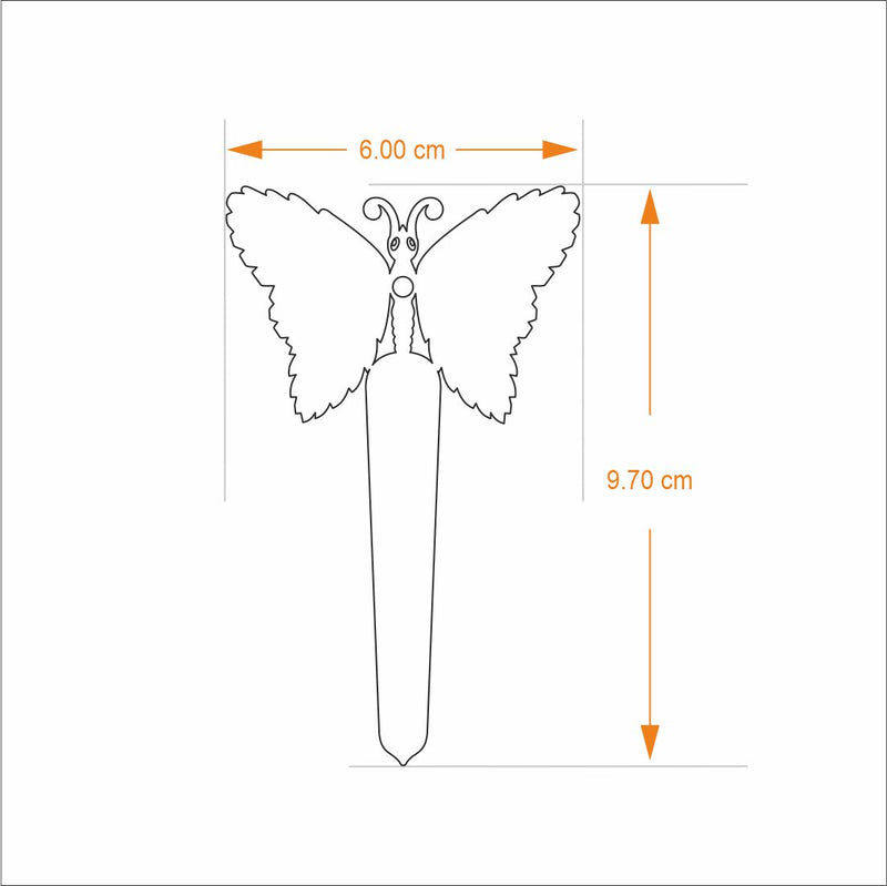 Bookmark Clip Design - Layered Butterfly