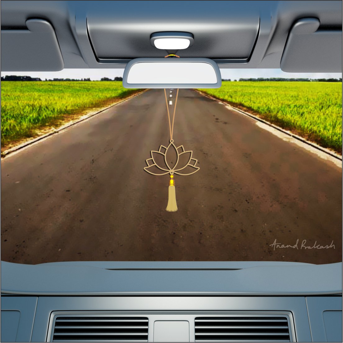 Car Hanging - Yoga Lotus