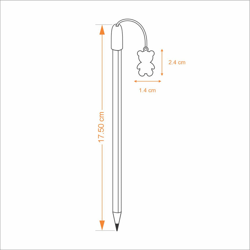 Pencils with Charms - Assorted