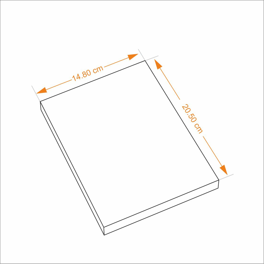 Radiant Waves Blank Journal - Hardbound