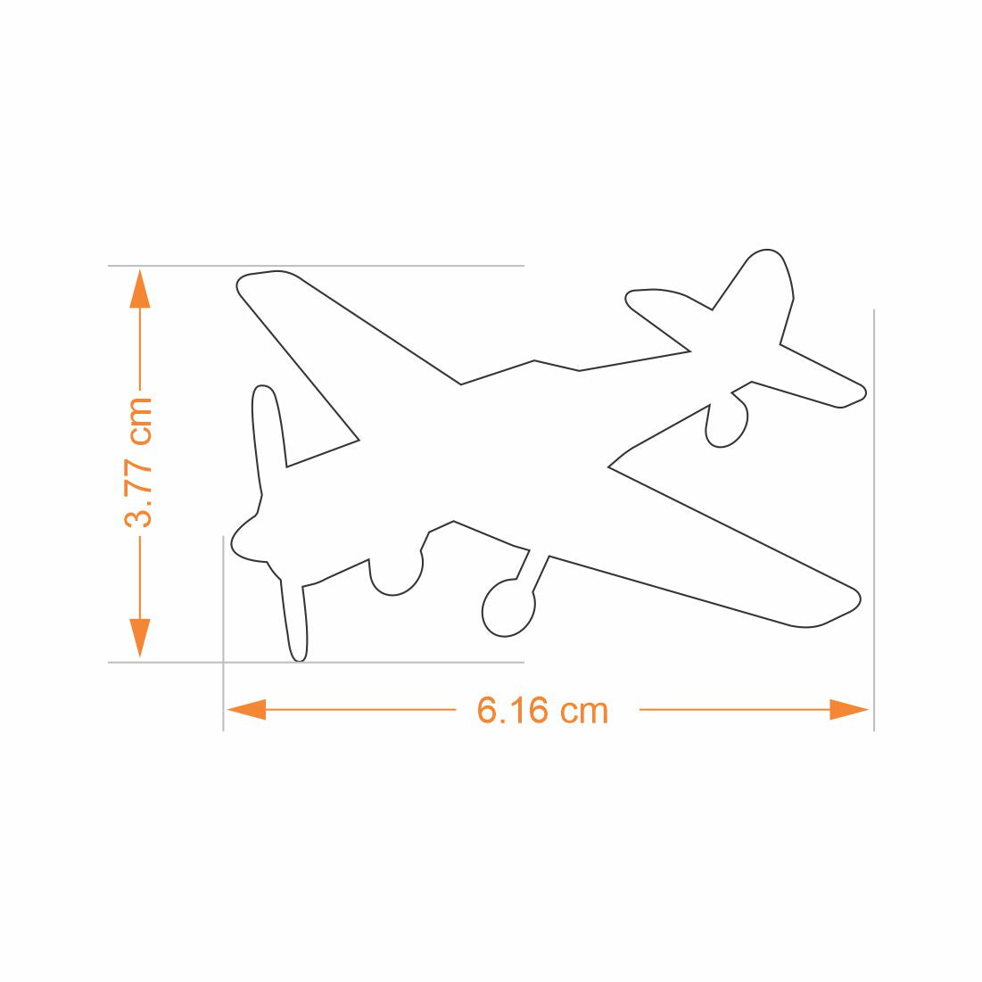 Bookmark Aeroplane 3