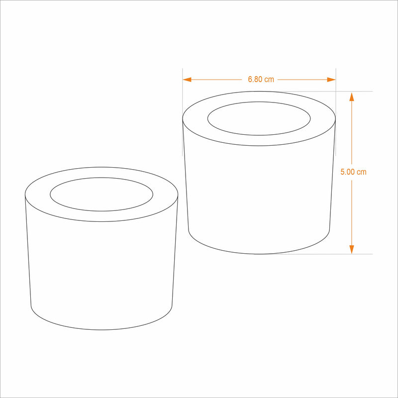 Tea Light Holder - Aerospace Aluminium