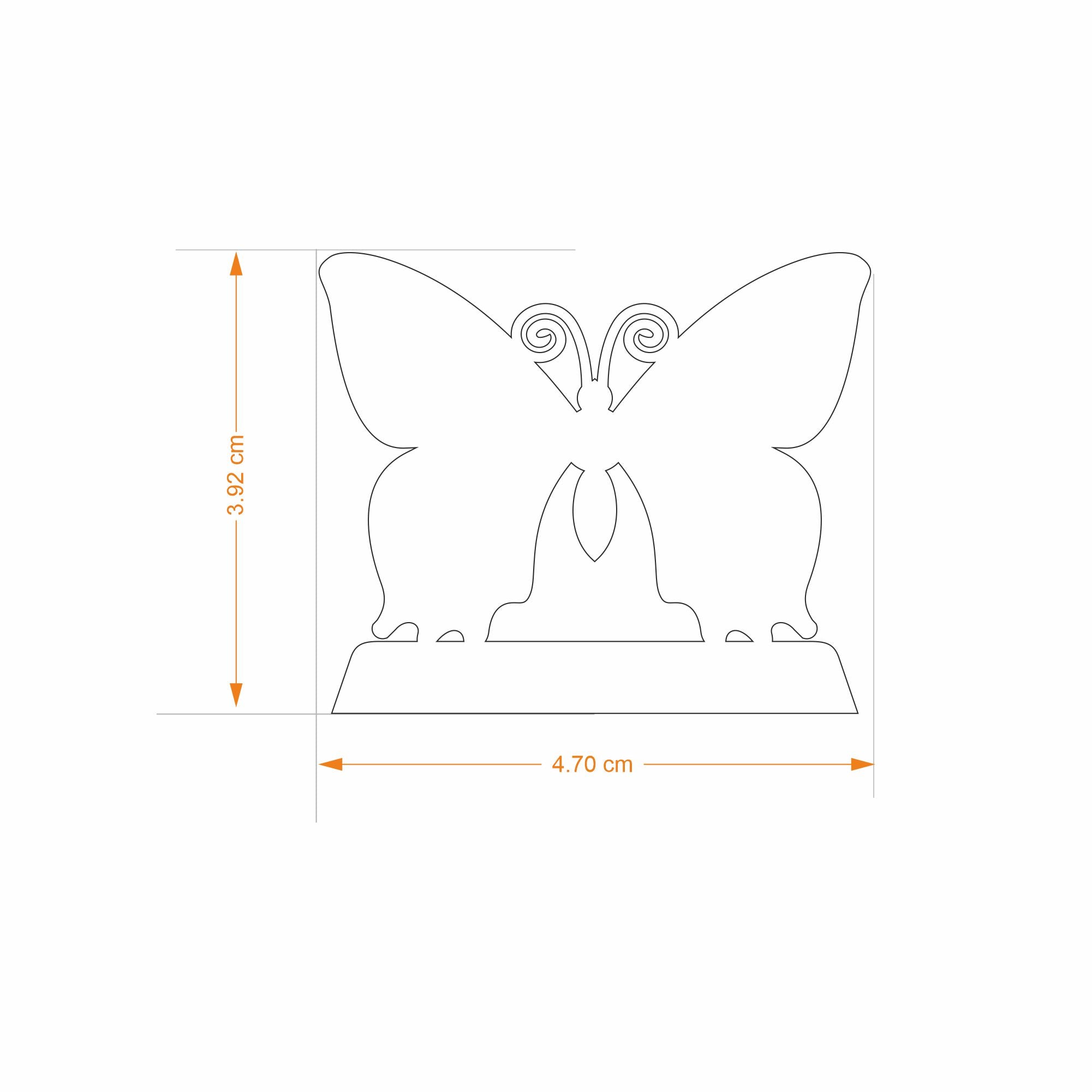 Business Card Holder - Butterfly