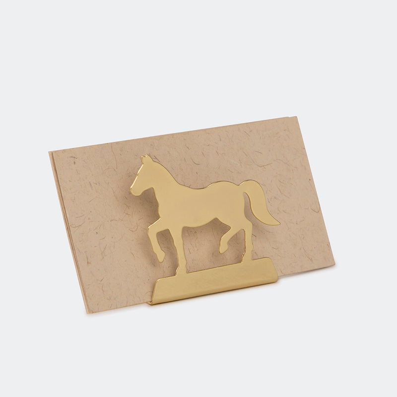 Business Card Holder Horse