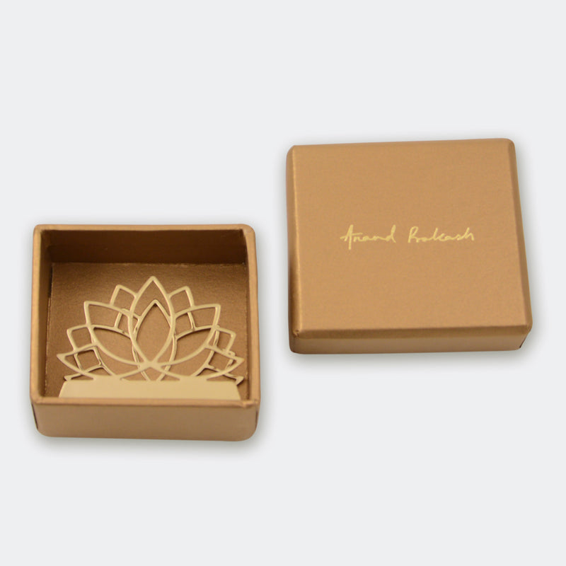 Business Card Holder Yoga Lotus