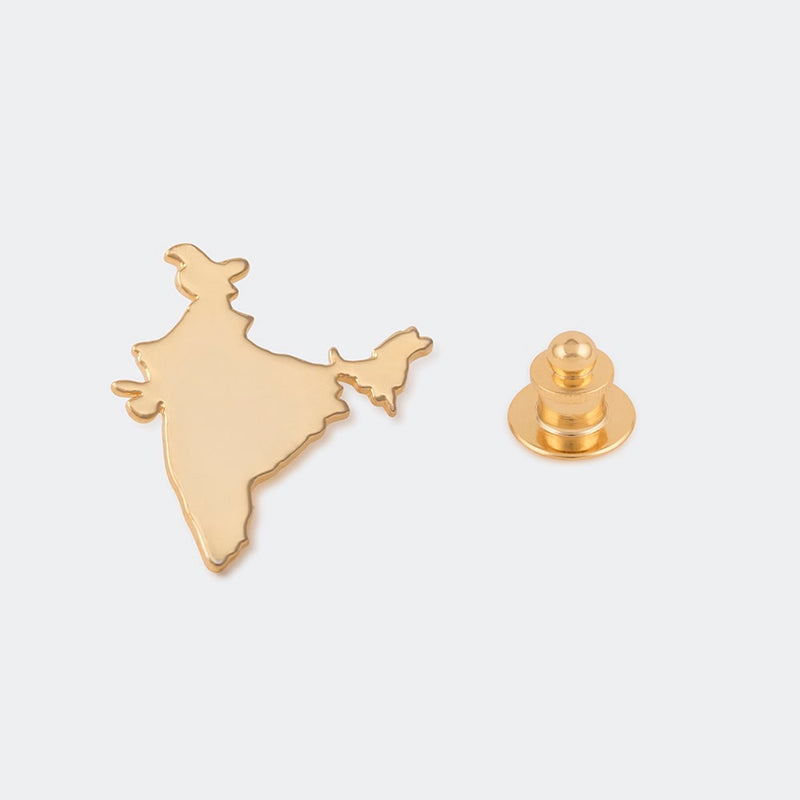 Lapel Pin India Map