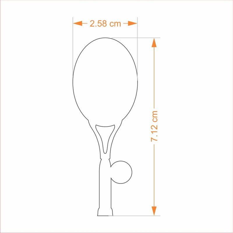 Bookmark Tennis Racket - Single