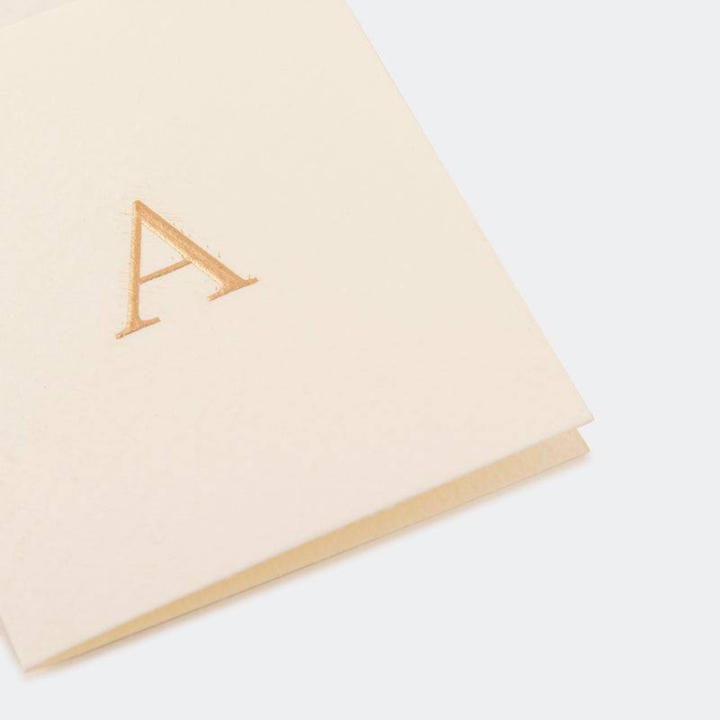 Notecards, Gift Tags - Letter A