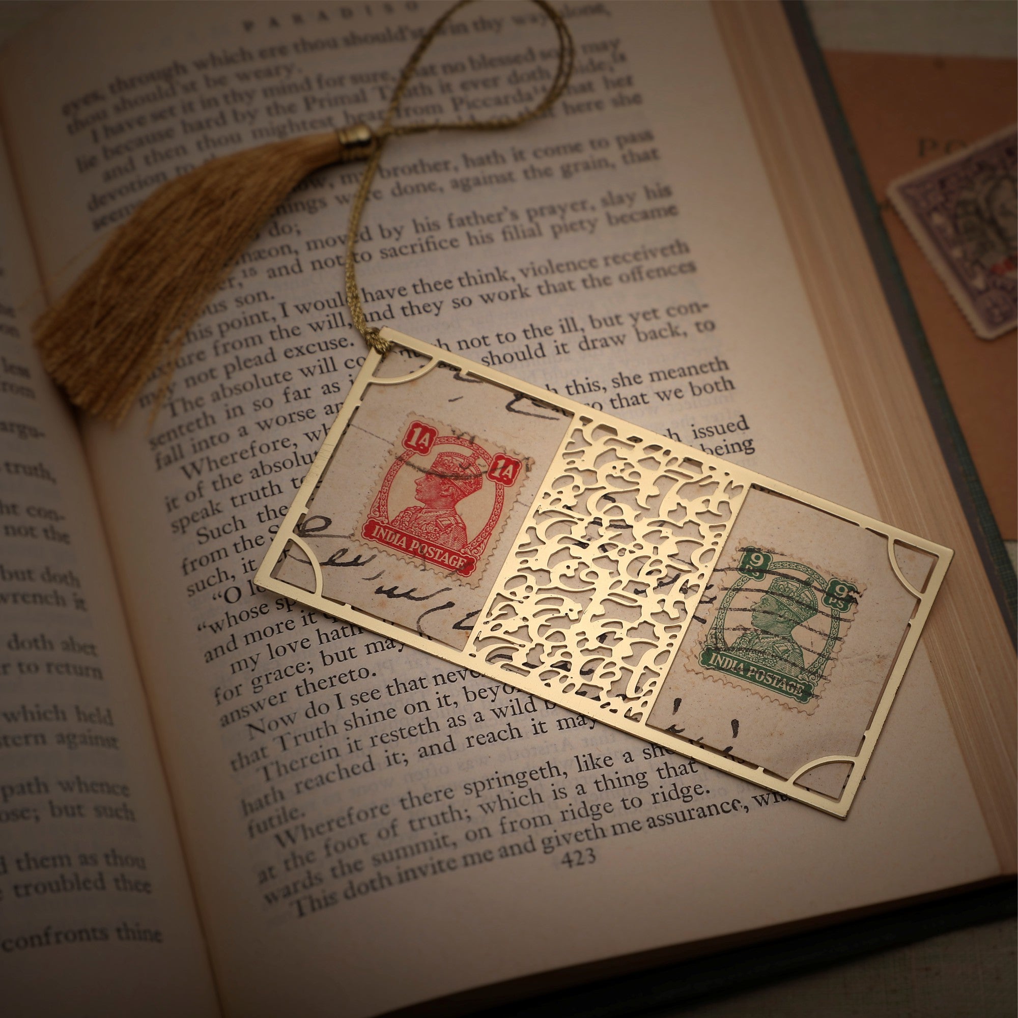 Bookmark British India Stamp