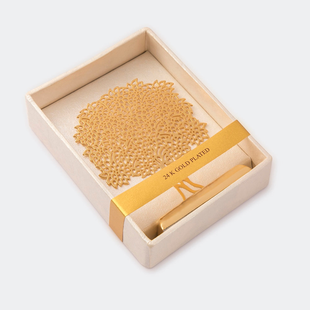 Car Dashboard Stand Goldplated - Tree