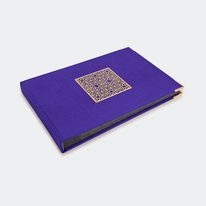 Photo Album Silk - Blue Jaali