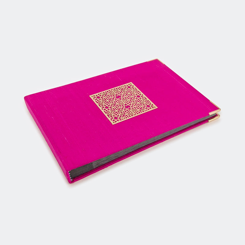 Photo Album Silk - Pink Jaali