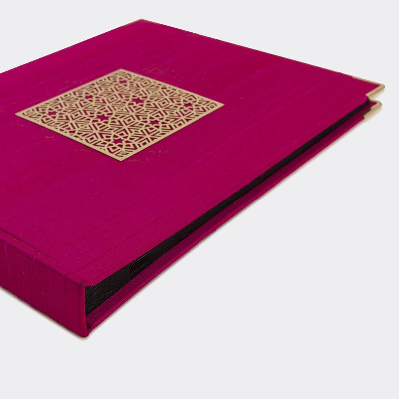 Photo Album Silk - Pink Jaali