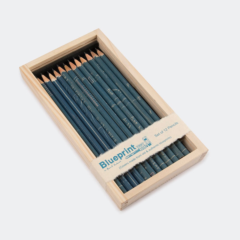 Pencils - Blueprint Box of 12