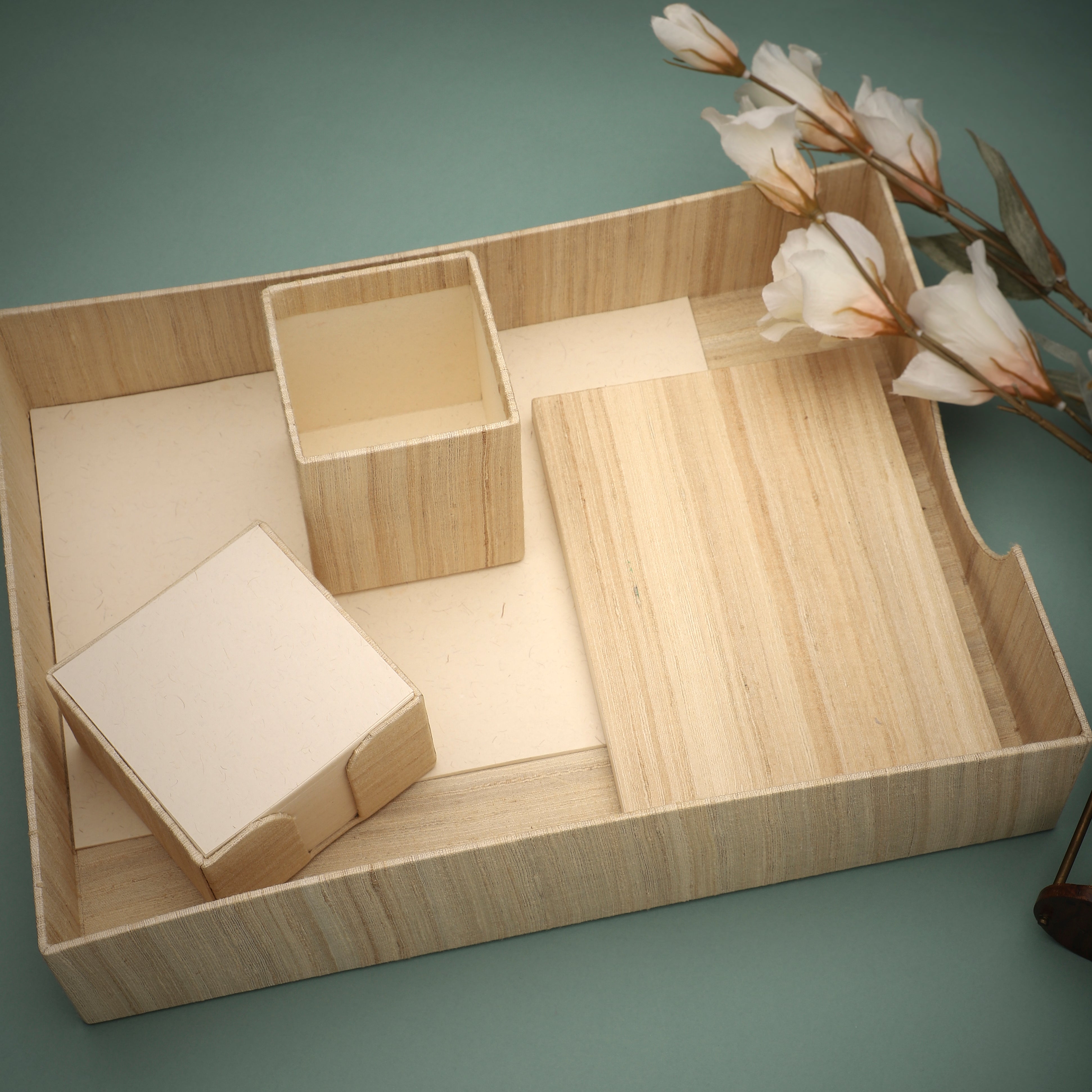 Office Set - Tussar Handloom Silk