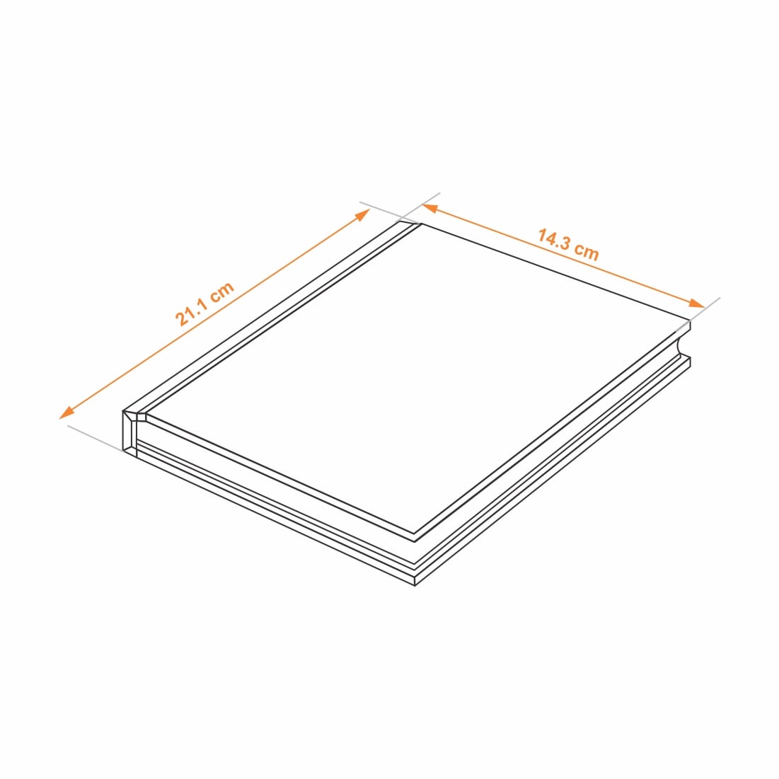 #size_Large(14.3 x 21.1 cm)