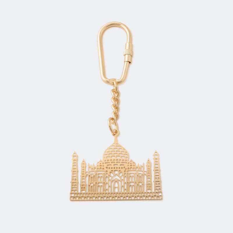 Keychain Taj Mahal - Goldplated