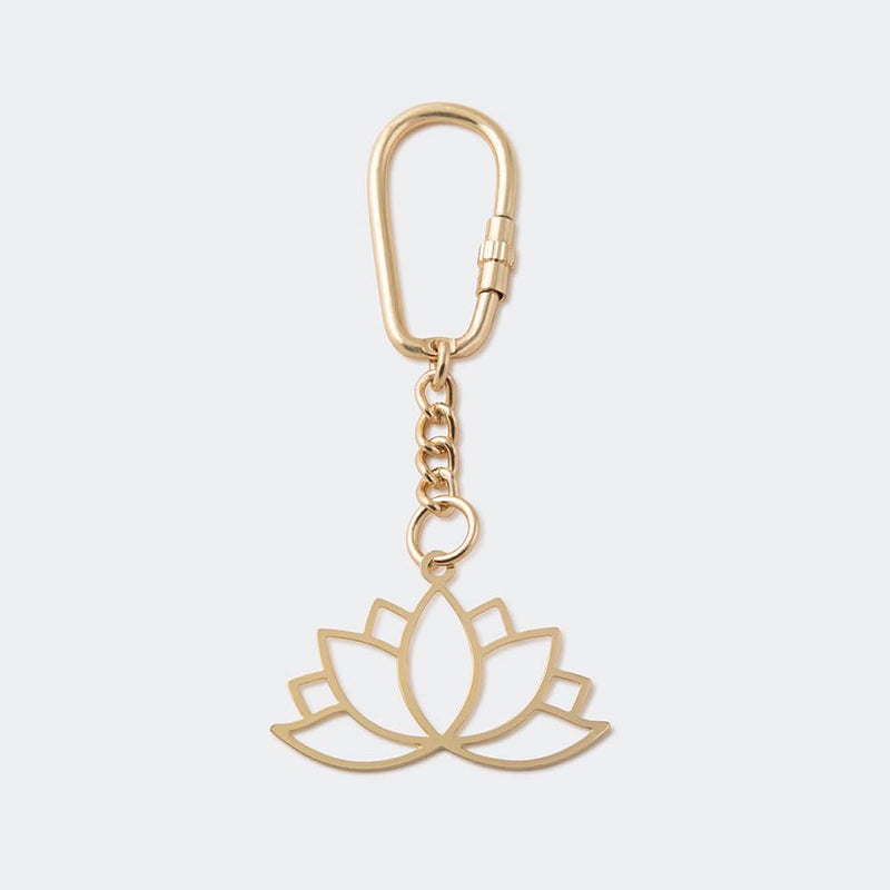 Keychain Lotus - Goldplated