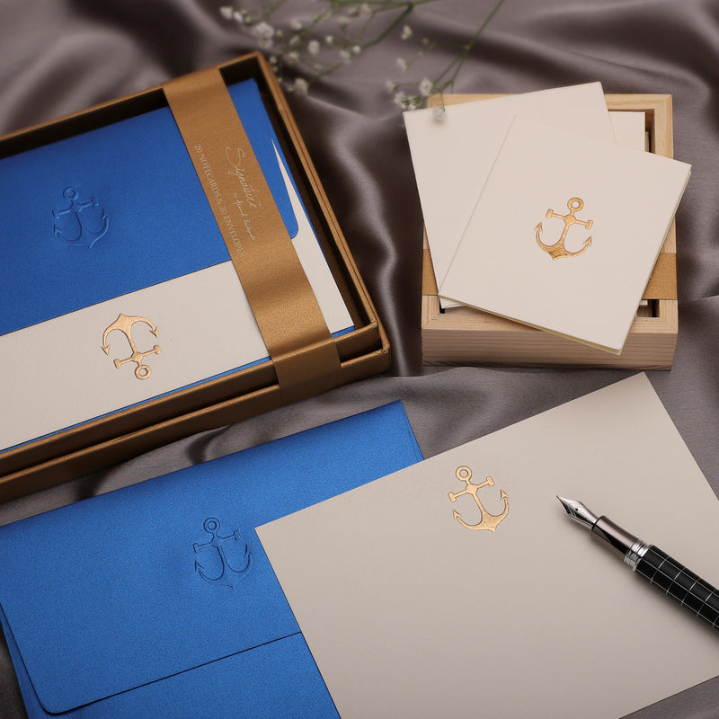 Notecards, Gift Tags - Anchor