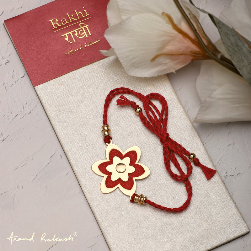 Rakhi Flower Layered - Assorted Textiles
